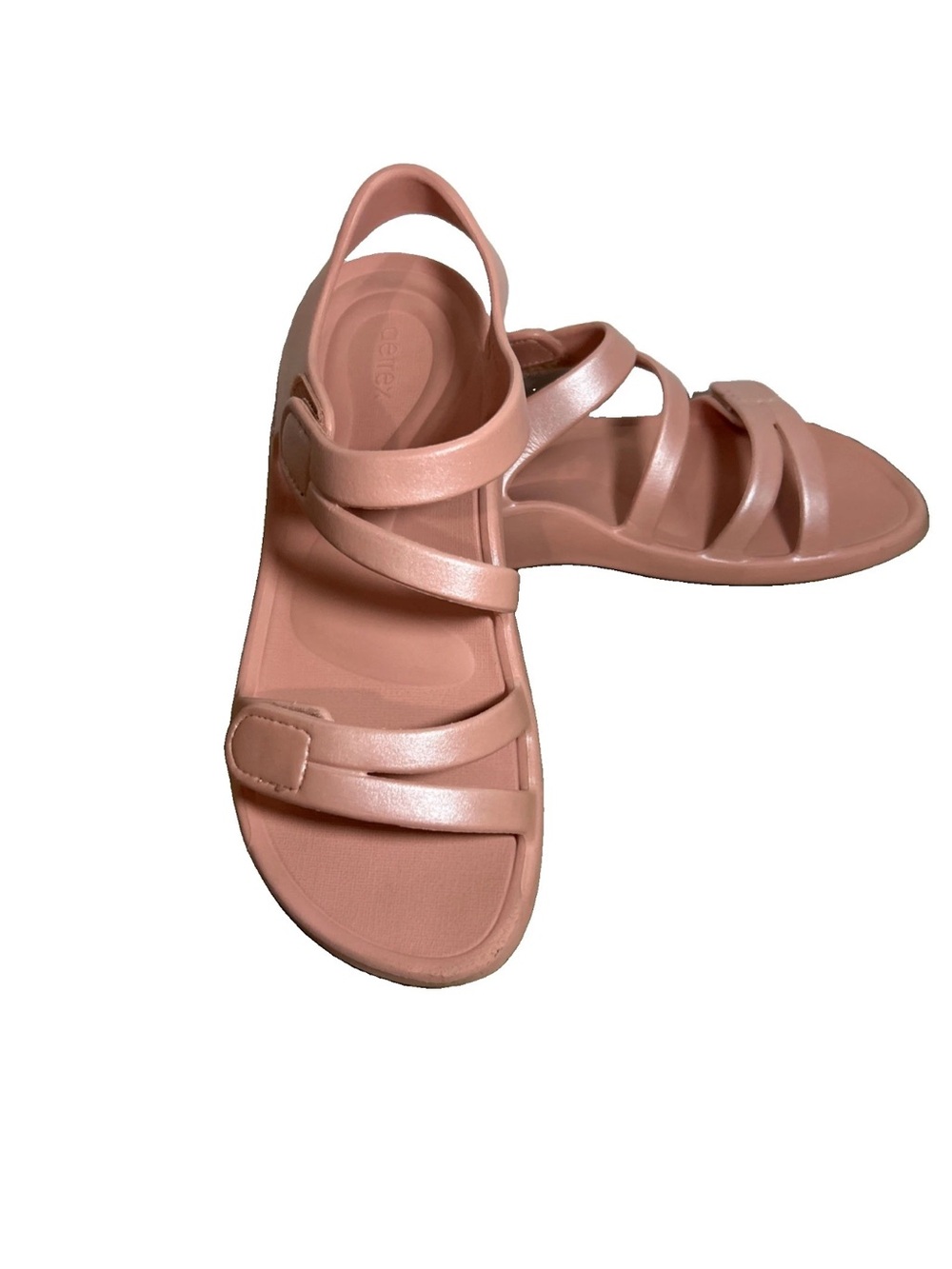 Aetrex Jillian Women’s Strappy Sandals in Dusty Pink Size 8